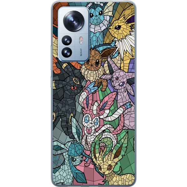 Kompatibelt Mobilskal till Xiaomi 12 Pro Pokemon