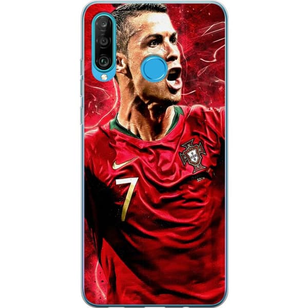 Kompatibelt Mobilskal till Huawei P30 lite Ronaldo