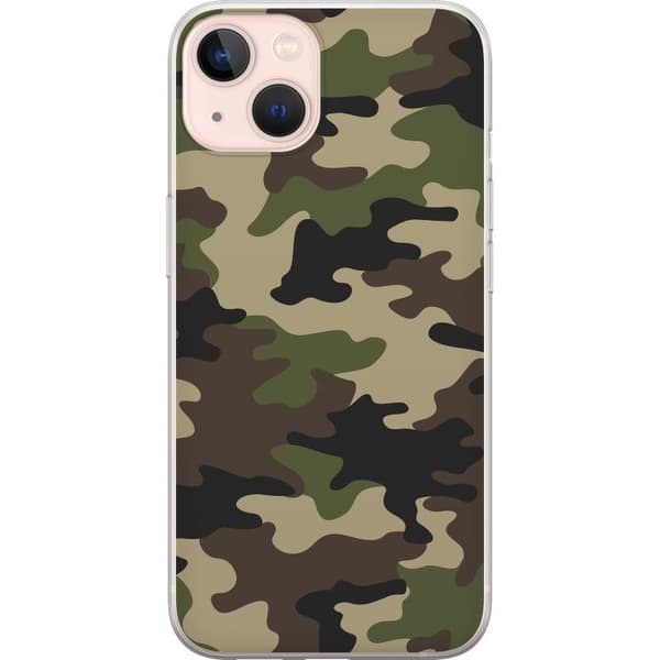 Kompatibelt Mobildeksel til Apple iPhone 13 Militær