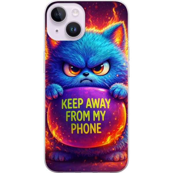 Kompatibel Mobilcover til Apple iPhone 14 Arg Katt Neon