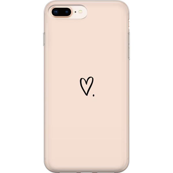 Kompatibel Mobilcover til Apple iPhone 8 Plus Hjerte