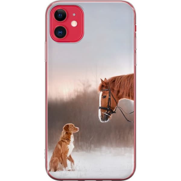 Kompatibel Mobilcover til Apple iPhone 11 Hest & Hund