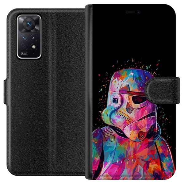 Kompatibelt Plånboksfodral till Xiaomi Redmi Note 11 Pro 5G Star Wars Stormtrooper