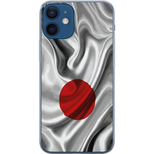 Kompatibelt Mobildeksel til Apple iPhone 12 mini Moderne romdesign med abstrakt planet