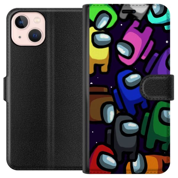 Kompatibelt Plånboksfodral till Apple iPhone 13 mini Among Us