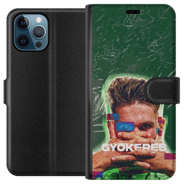 Kompatibelt Lommeboketui til Apple iPhone 12 Pro Viktor Gyökeres grön energi