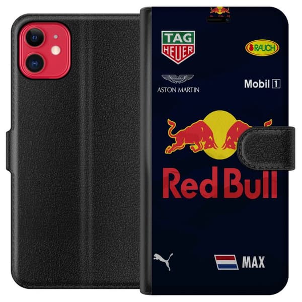 Kompatibelt Plånboksfodral till Apple iPhone 11 Red Bull Formula 1