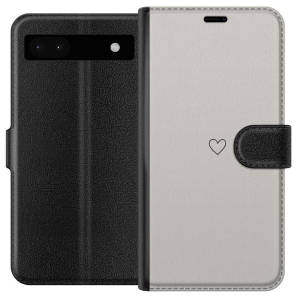 Yhteensopiva Lompakkokotelo Google Pixel 6a Sydän