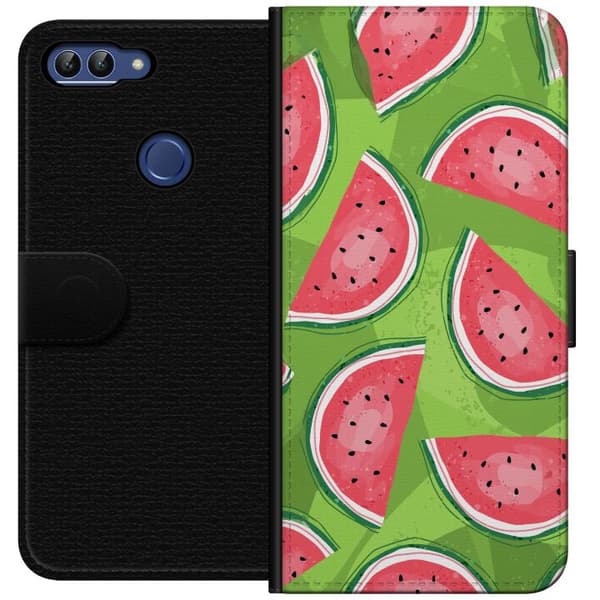 Kompatibelt Plånboksfodral till Huawei P smart Vattenmelon