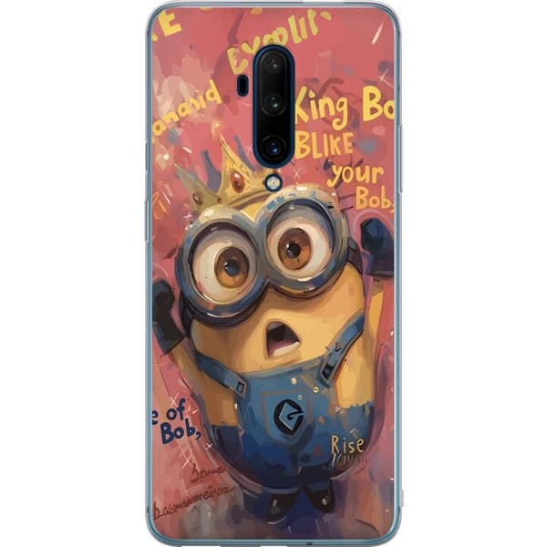 Kompatibelt Mobildeksel til OnePlus 7T Pro Minion Med Krona