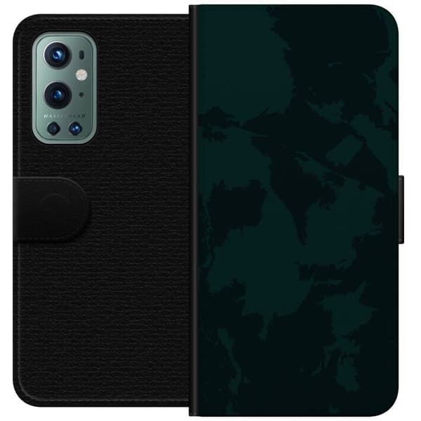 Kompatibelt Lommeboketui til OnePlus 9 Pro Grønt