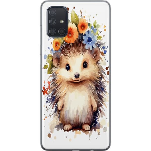 Kompatibelt Mobilskal till Samsung Galaxy A71 Igelkott