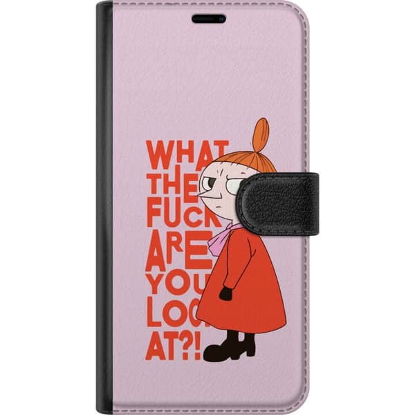 Kompatibelt Plånboksfodral till Apple iPhone 16 Uttrycksfullt motiv med Lilla My och stark attityd