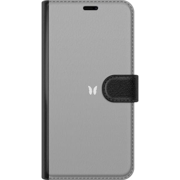 Kompatibelt Lommeboketui til Apple iPhone 13 mini Grå Sommerfugl
