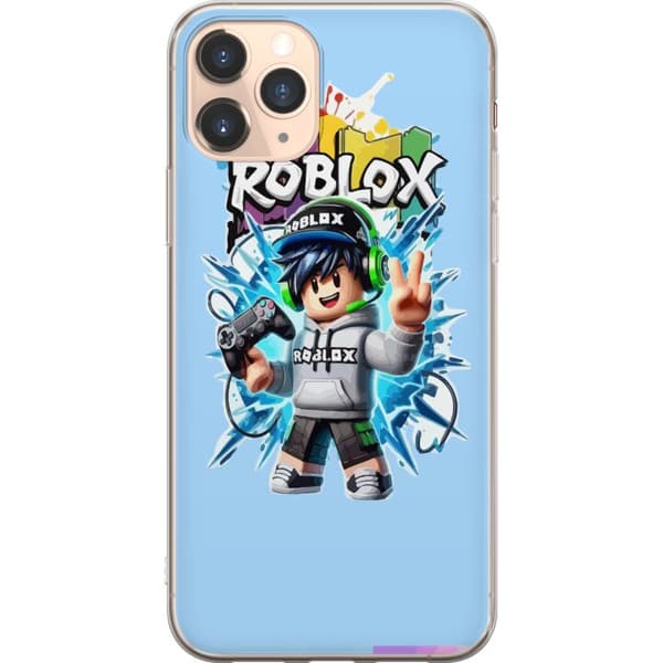 Kompatibel Mobilcover til Apple iPhone 11 Pro Roblox-gamerfigur med headset og controller