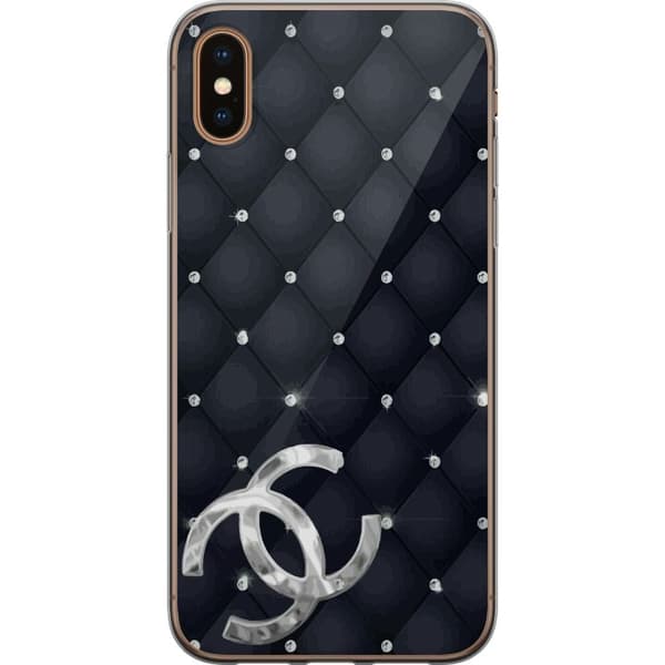Kompatibelt Mobilskal till Apple iPhone XS CC Diamanter