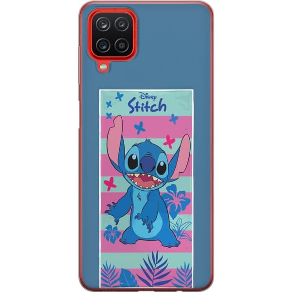 Kompatibelt Mobildeksel til Samsung Galaxy A12 Disney Stitch
