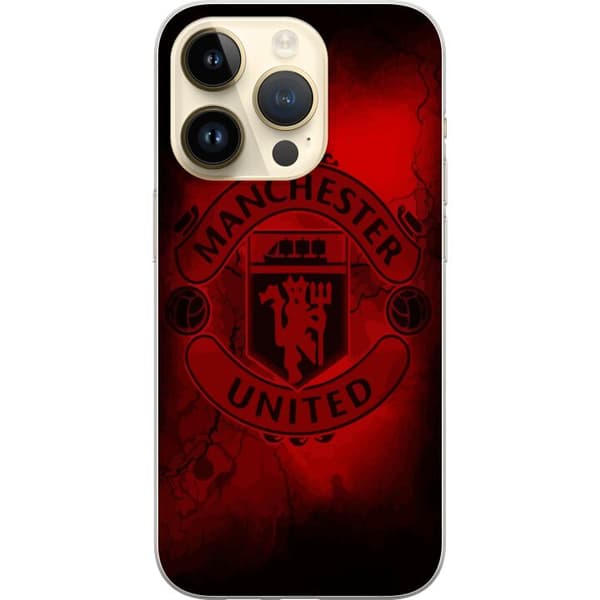 Kompatibelt Mobildeksel til Apple iPhone 15 Pro Manchester United