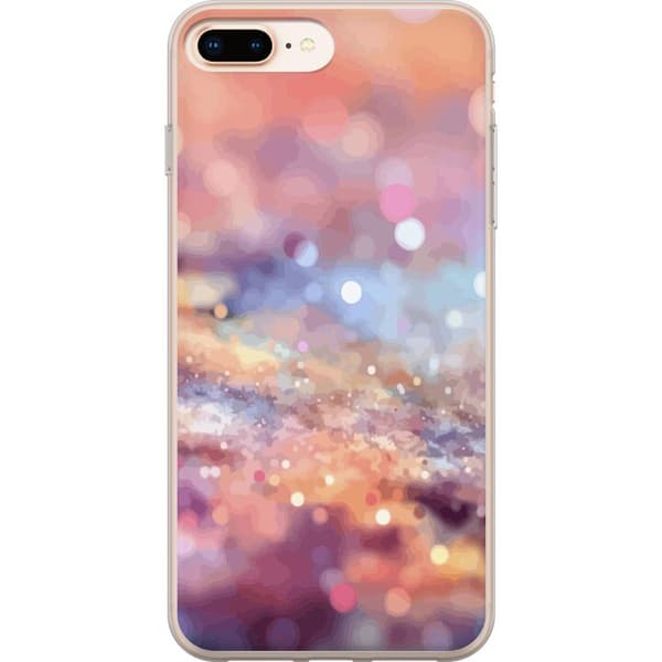Kompatibelt Mobilskal till Apple iPhone 8 Plus Glitter
