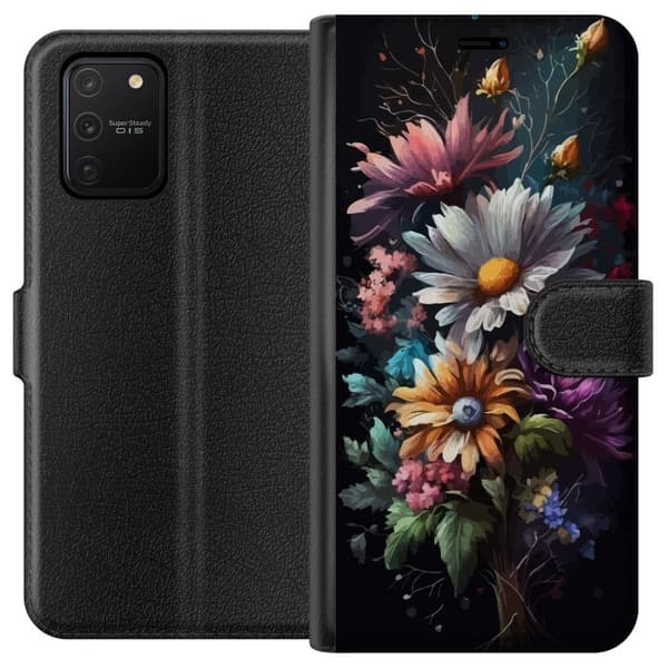 Kompatibelt Lommeboketui til Samsung Galaxy S10 Lite Blomster