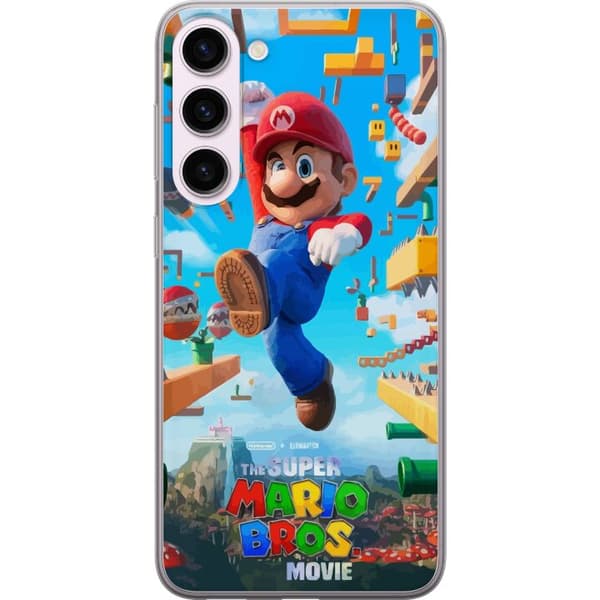 Kompatibelt Mobilskal till Samsung Galaxy S23+ Super Mario Bros