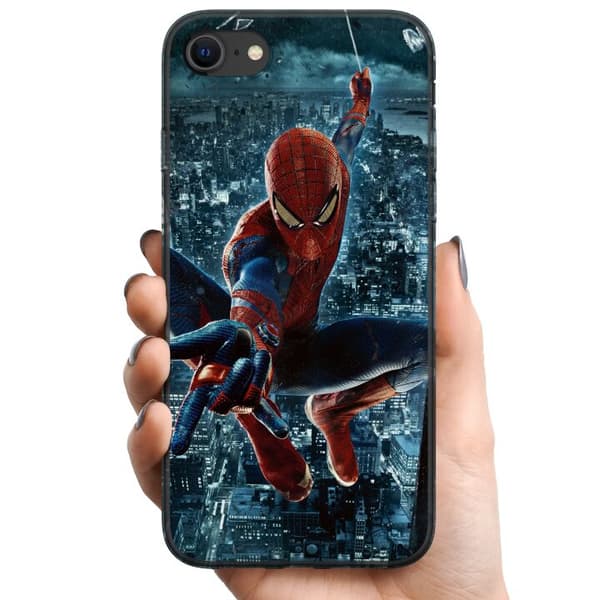 Kompatibelt Mobildeksel til Apple iPhone SE (2020) Spiderman