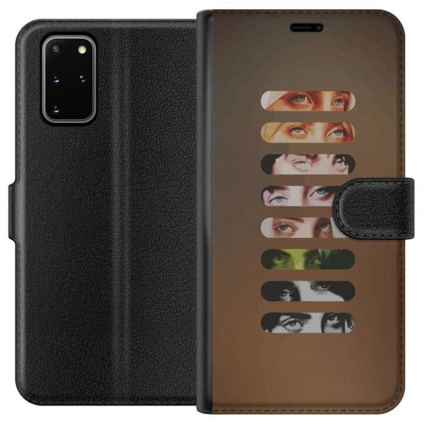 Kompatibelt Plånboksfodral till Samsung Galaxy S20+ Billie Eilish