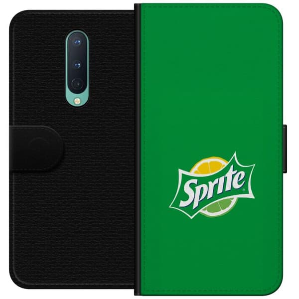 Kompatibel Tegnebogsetui til OnePlus 8 Grøn drik-inspireret citrondesign