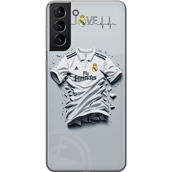 Kompatibelt Mobildeksel til Samsung Galaxy S21+ 5G Real Madrid