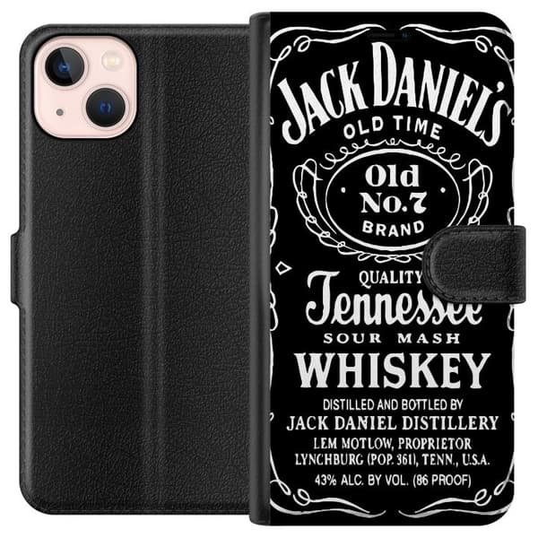 Kompatibelt Plånboksfodral till Apple iPhone 13 mini Jack Daniels