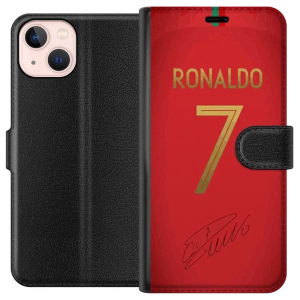 Kompatibelt Plånboksfodral till Apple iPhone 13 mini Ronaldo