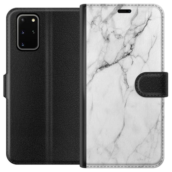 Kompatibelt Plånboksfodral till Samsung Galaxy S20+ Marmor