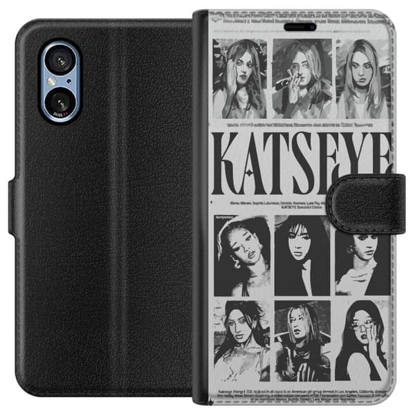 Kompatibel Tegnebogsetui til Sony Xperia 10 VI KATSEYE