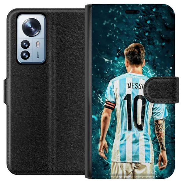 Yhteensopiva Lompakkokotelo Xiaomi 12 Pro Messi