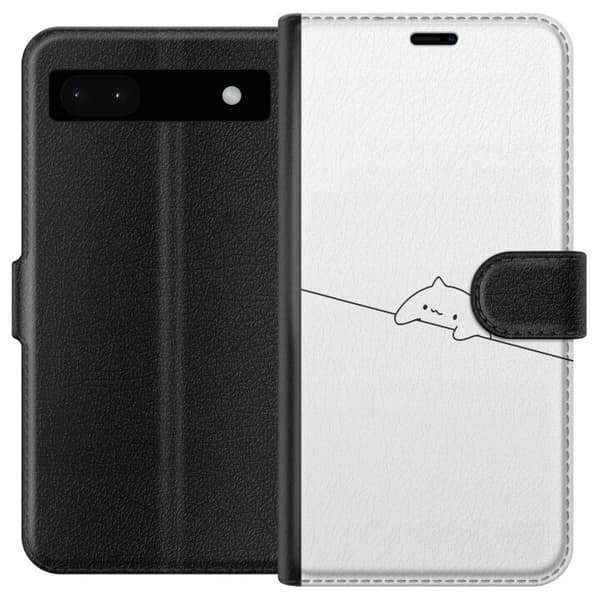 Kompatibel Tegnebogsetui til Google Pixel 6a Hjælp Kat