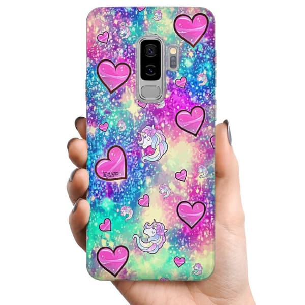 Kompatibelt Mobildeksel til Samsung Galaxy S9+ Enhörning