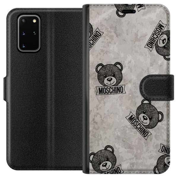 Kompatibelt Plånboksfodral till Samsung Galaxy S20+ Moschino