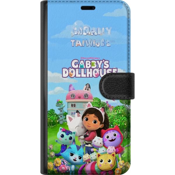 Kompatibel Tegnebogsetui til Apple iPhone 14 Farverigt Gabby's Dollhouse-design
