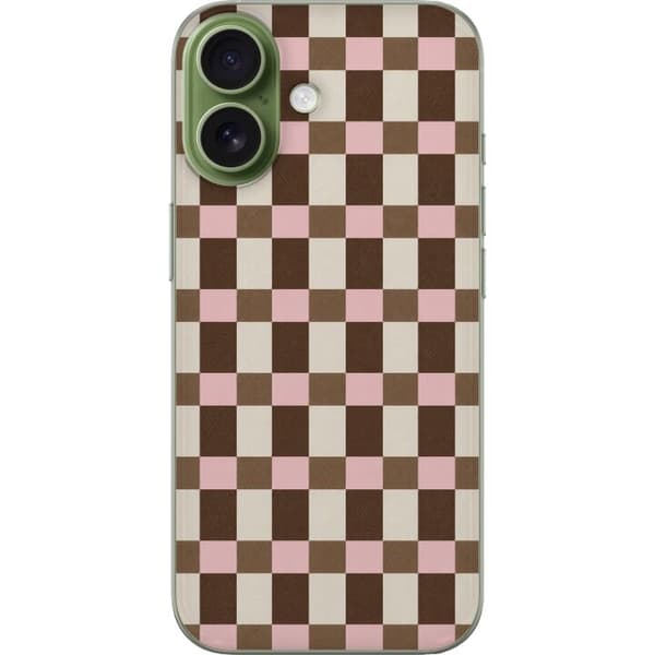 Kompatibel Mobilcover til Apple iPhone 18 Jordbærmokka