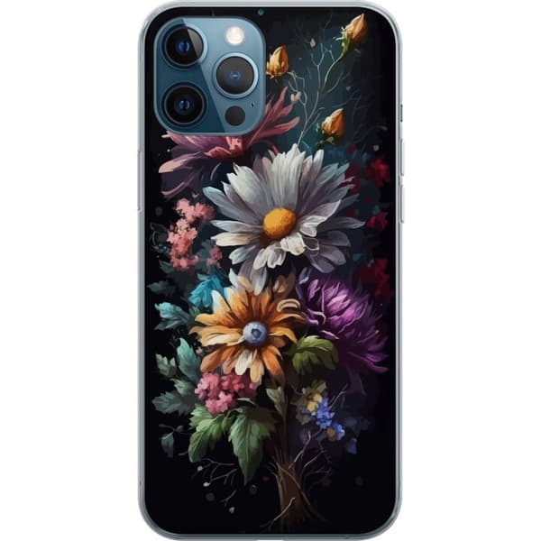 Kompatibelt Mobilskal till Apple iPhone 12 Pro Blommor