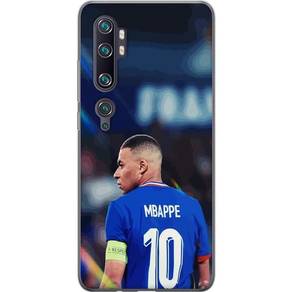 Kompatibelt Mobildeksel til Xiaomi Mi Note 10 Pro Kylian Mbappé Frankrike