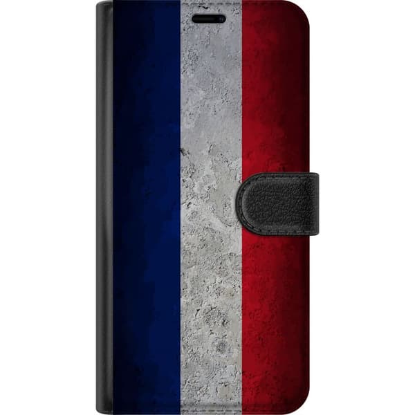 Kompatibel Tegnebogsetui til Apple iPhone 17e Renset fransk flagdesign