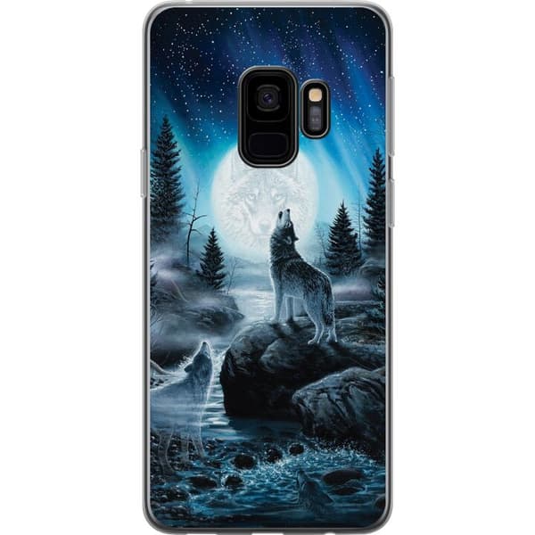 Kompatibelt Mobilskal till Samsung Galaxy S9 Wolf / Varg