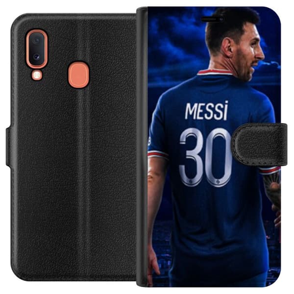 Kompatibelt Lommeboketui til Samsung Galaxy A20e Lionel Messi