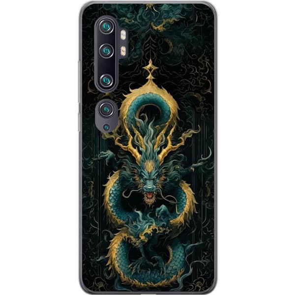Kompatibelt Mobildeksel til Xiaomi Mi Note 10 Asiatisk drake