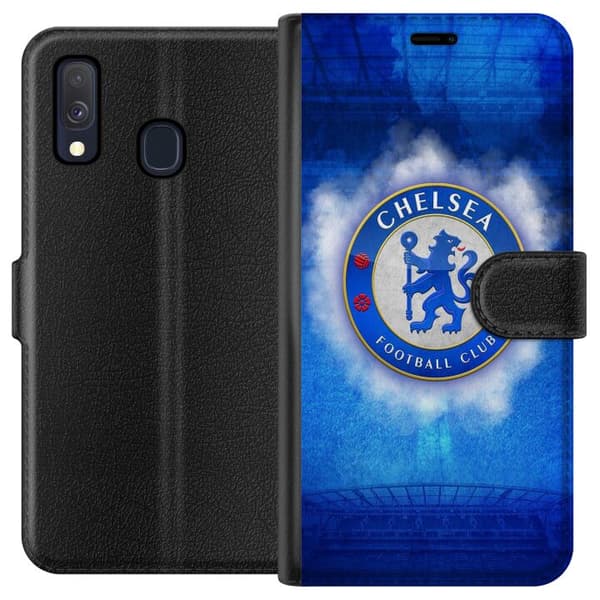 Kompatibelt Plånboksfodral till Samsung Galaxy A40 Chelsea
