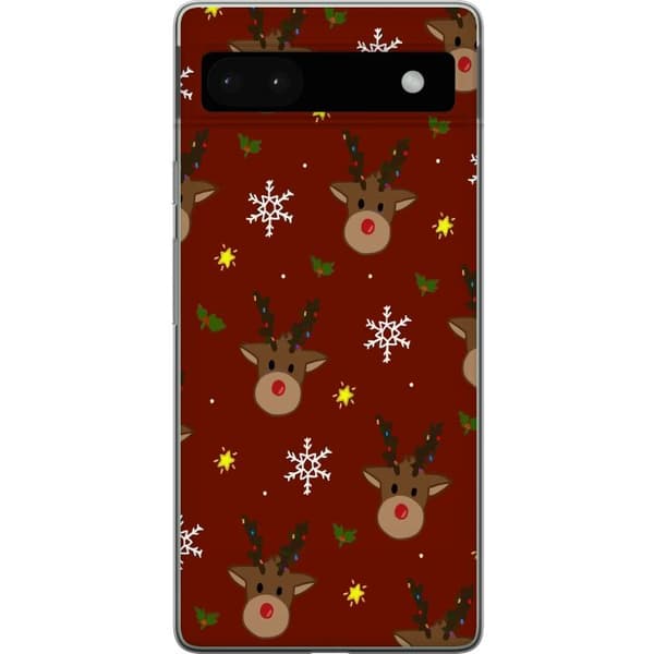 Yhteensopiva Puhelinkuori Google Pixel 6a Joulu