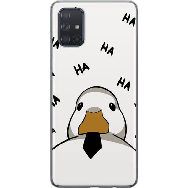 Kompatibelt Mobildeksel til Samsung Galaxy A71 Haha Anka