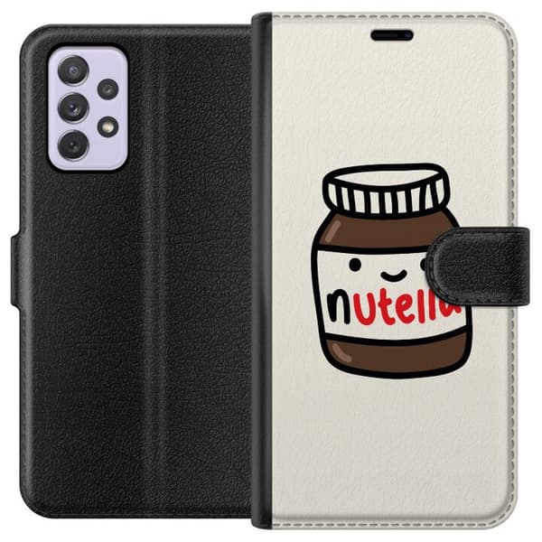 Kompatibelt Plånboksfodral till Samsung Galaxy A52s 5G Nutella