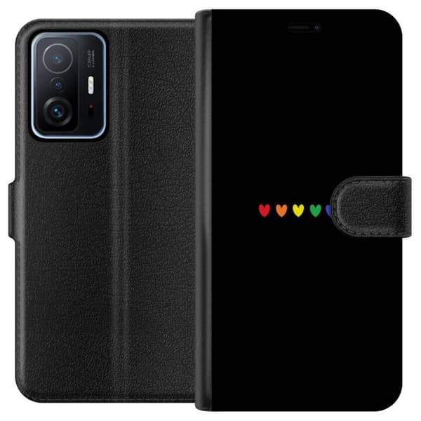 Kompatibel Tegnebogsetui til Xiaomi 11T Stolt Hjerter